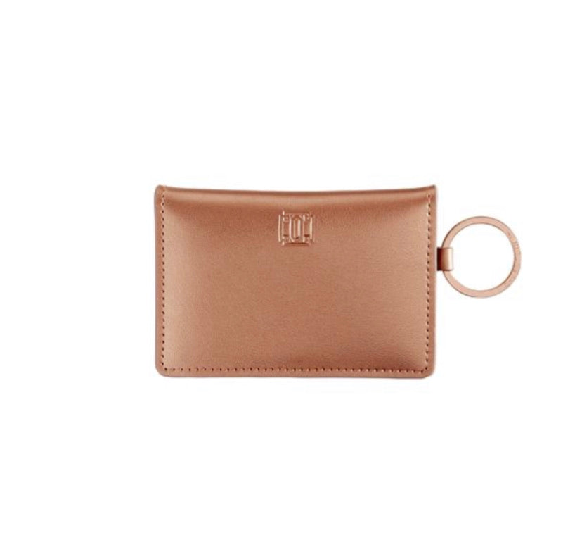 Oventure ID Case - Rose Gold Leather