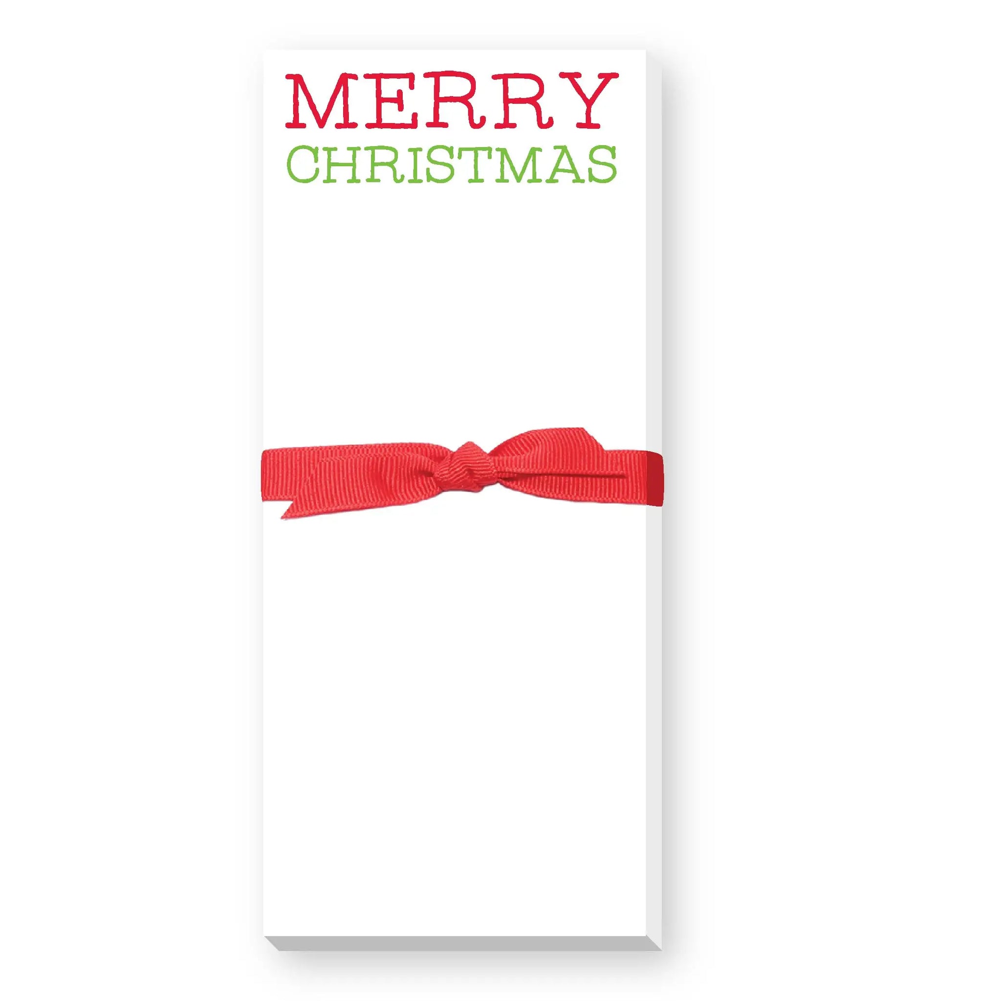Merry Christmas Skinny Notepad