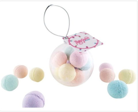 Pastel bath bomb ball