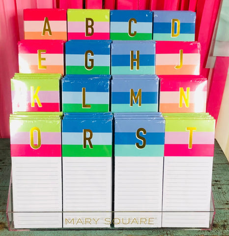 Mary Square “K” Magnetic Notepad