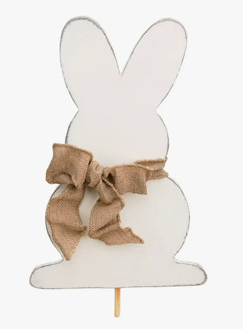 Wooden Bunny Topper