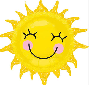 Sun Mylar Balloon