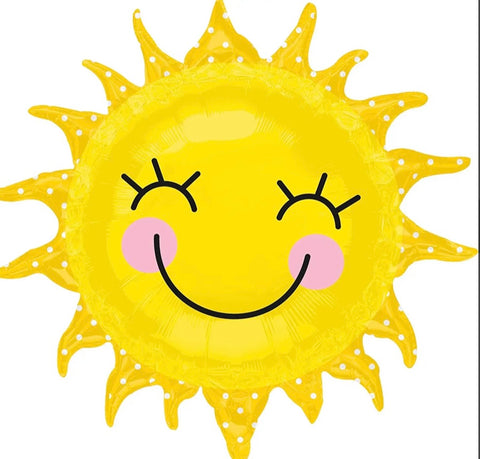 Sun Mylar Balloon