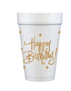 Happy Birthday! | Foam Cups
