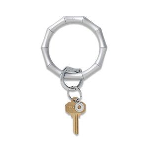 Bamboo Quicksilver Silicone Oventure Key Ring