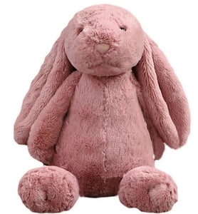 Rose- Colored Lop Ear Stuffed Bunny