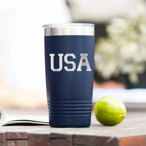 Navy USA Tumbler