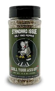 Grill Your Ass Off Standard Issue Salt and Pepper
