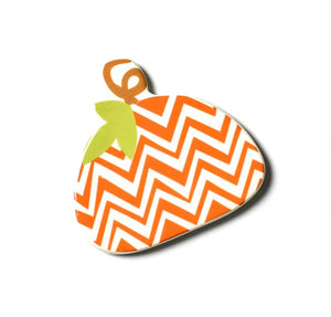 Happy Everything Chevron Pumpkin Mini Attachment