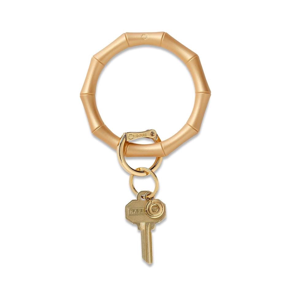 Bamboo Gold Rush Silicone Oventure Key Ring