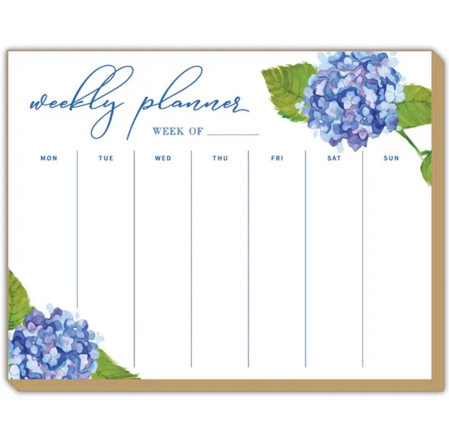 Hydrangea Weekly Planner