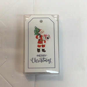 Merry Christmas Santa Gift Tags