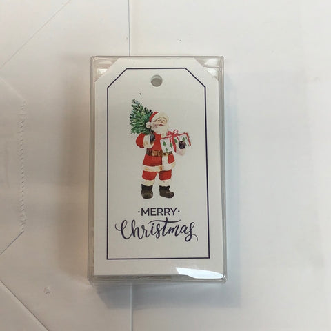 Merry Christmas Santa Gift Tags