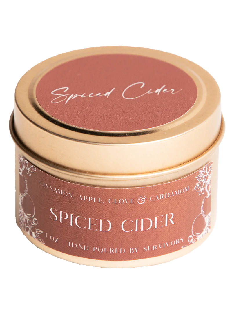 Spiced Cider Tin Candle