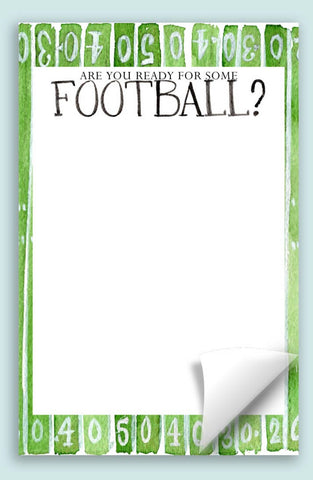 Football notepad