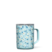 Corkcicle Blue Ditsy Floral Mug
