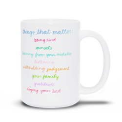 Things That Matter Mug