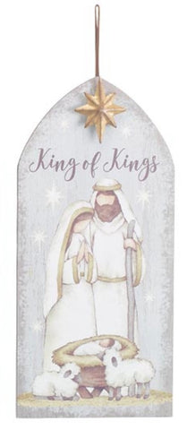 King of Kings Nativity Wall Hanging