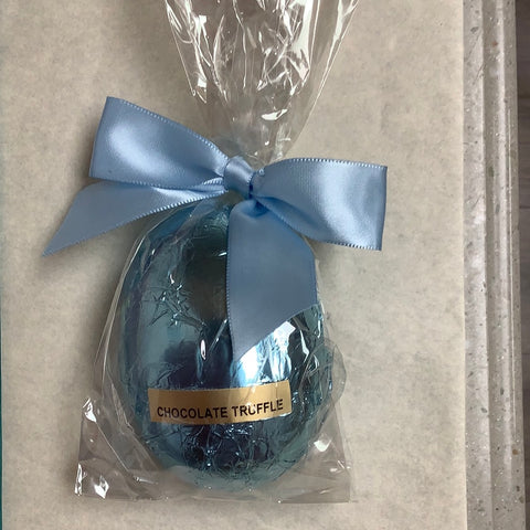 Chocolate Truffle Foil-Wrapped Easter Egg