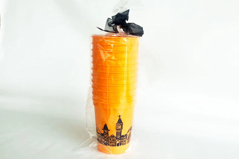Auburn Skyline 10 pc Plastic Cups