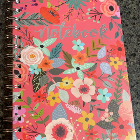 Notebook floral notebook