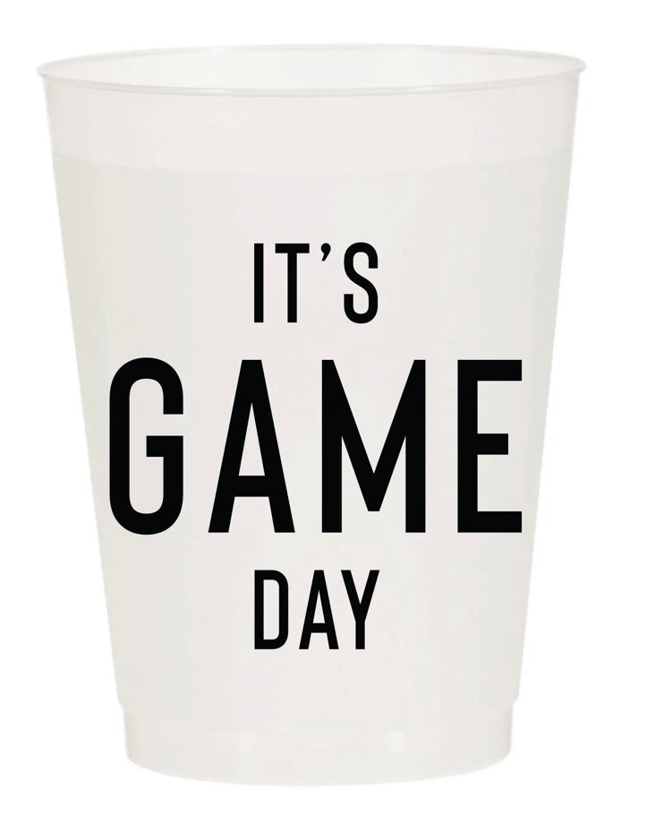 It’s Game Day Reusable Cups (Set of 10)