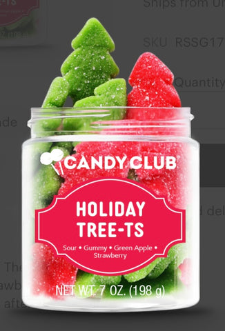 Holiday Tree-ts Sour Gummy Candy