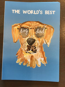 Dog dad card