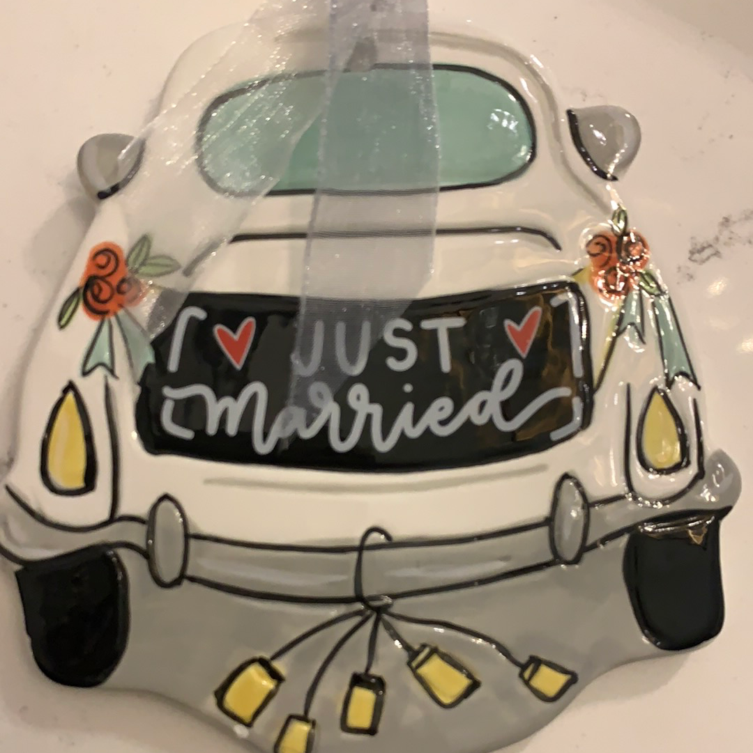 Just Married ornament