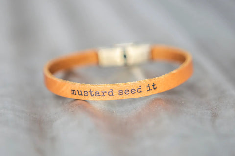 Mustard Seed It Bracelet
