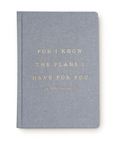 For I Know The Plans I Have For You Journal