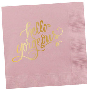 Hello gorgeous pink napkins