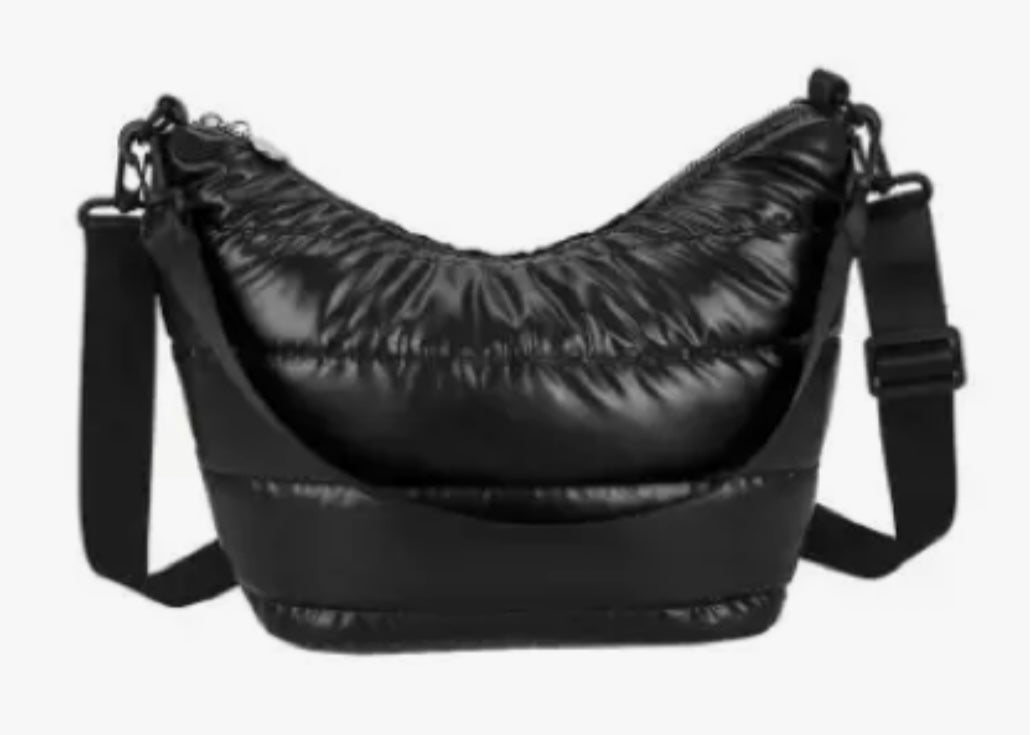 PreneLove Black Puffer Purse