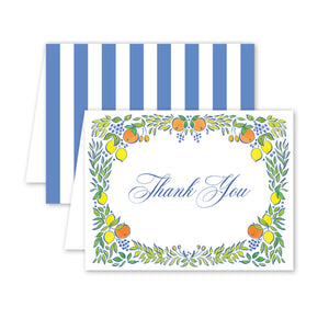 Dogwood Hill Calabria Citrus Thank You Cards