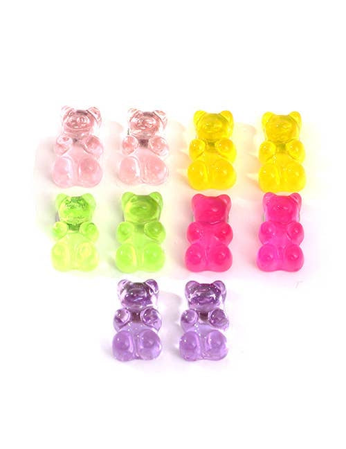 Gummy Bear Earring Set