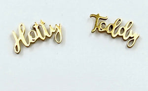 Gold Hotty Toddy Earrings