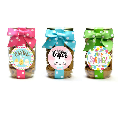 Easter Chocolate Chip Cookies - Pint Jar