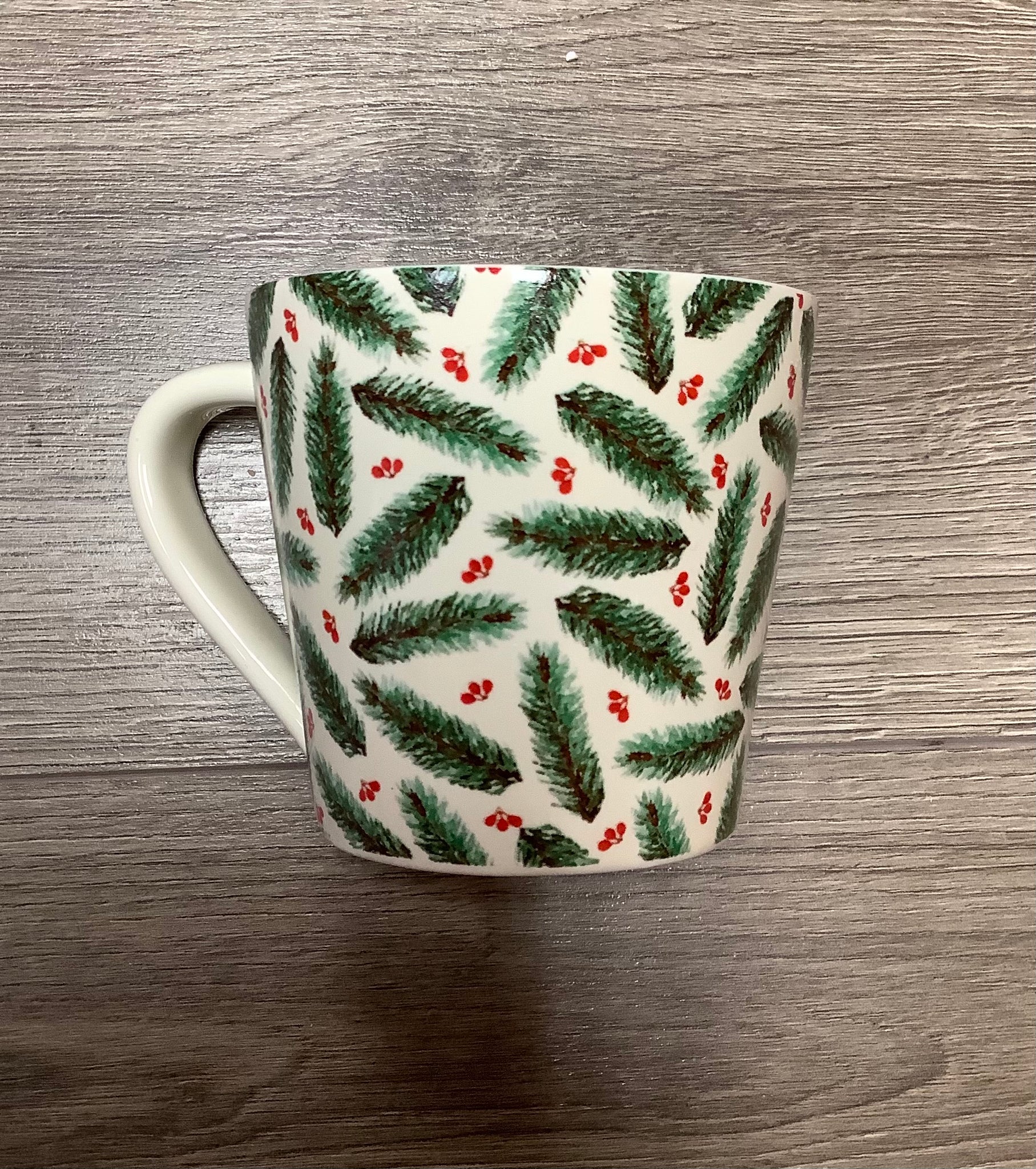 Christmas Evergreen Branch Mug