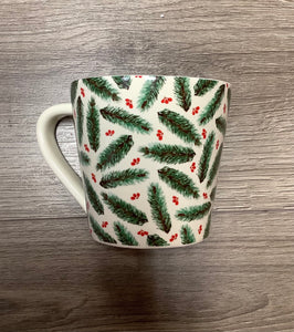 Christmas Evergreen Branch Mug