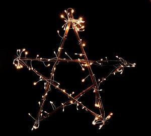 Hanging Lighted Star