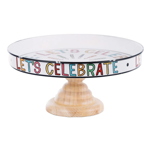 Let’s Celebrate Cake Stand