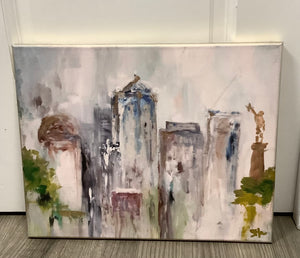 Paint Me A Birmingham Canvas 11” x 14”