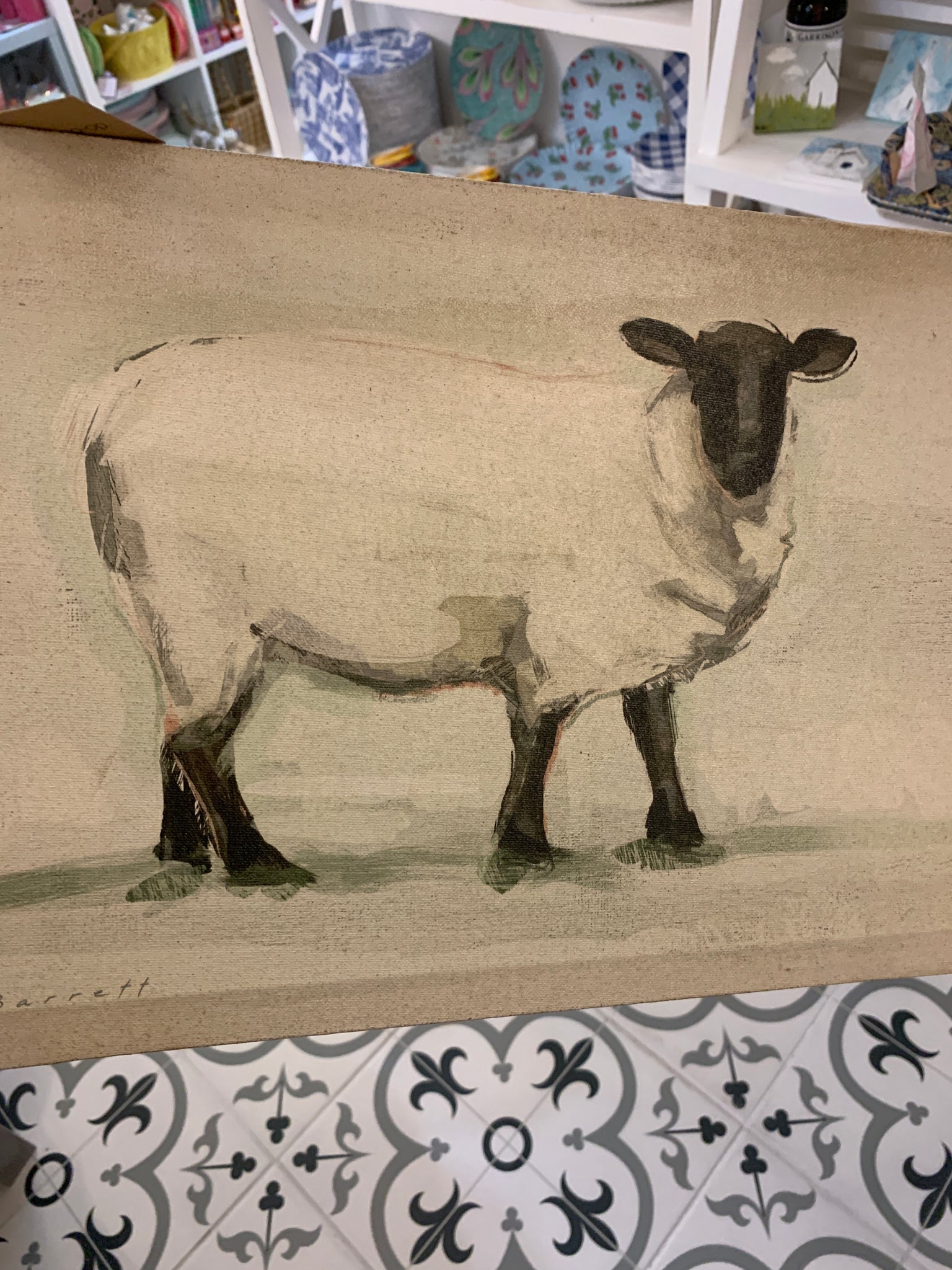 Sheep canvas