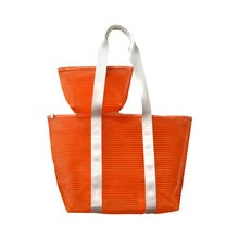 TRVL Neon Orange Mesh Bag