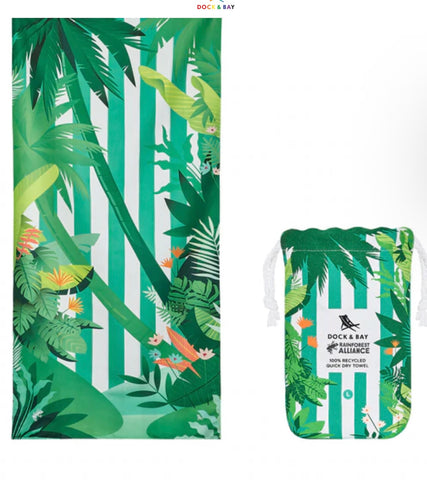 Dock and Bay Towel- Rainforest Alliance