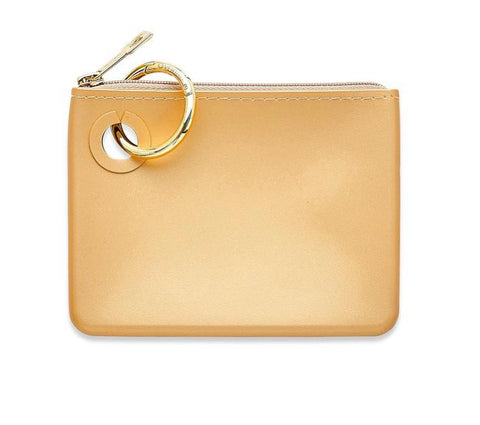 Solid gold mini silicone oventure pouch