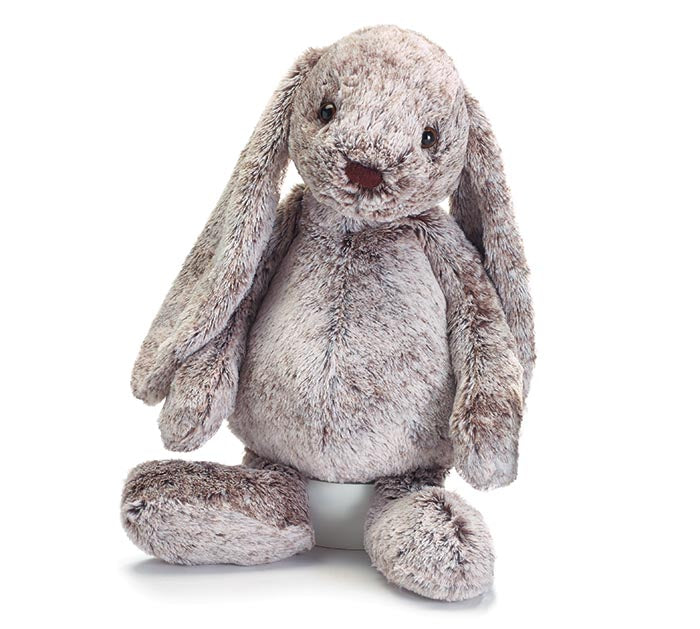 Grey Floppy Ear Plush Bunny