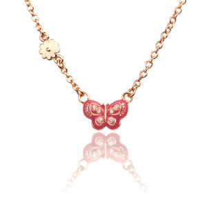 Girl Nation Butterfly Necklace