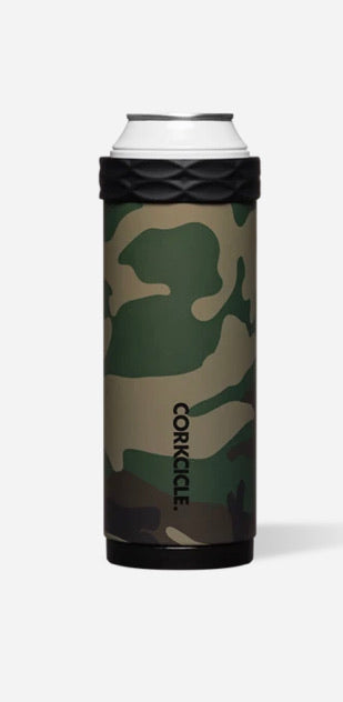 Corkcicle Slim Artican - Woodland Camo