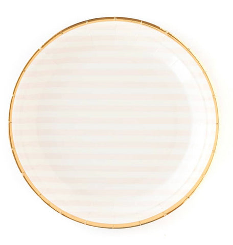 Bride to be 9” plates striped